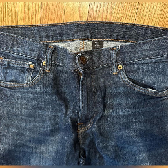 &denim Women's Dark Blue Straight Jeans - Picture 4 of 6